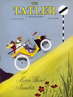Intrepid Prints: Tatler Motor Show Number 1954