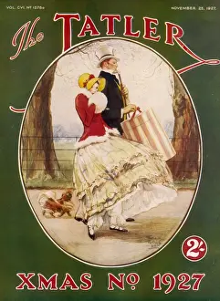 Pekingese Prints: The Tatler Xmas No 1927