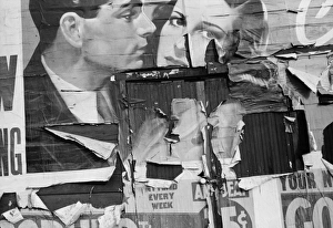 Tattered Gallery: Tattered billboard, Minneapolis, Minnesota