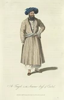 Images Dated 9th February 2012: Taujik man in summer costume, Kabul, Afghanistan