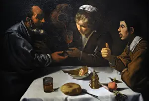 Tavern scene, 1622, by Diego Velazquez
