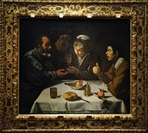 Silva Gallery: Tavern scene, 1622, by Diego Velazquez
