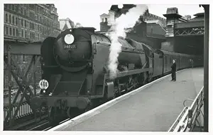 Charing Prints: Taw Valley railway engine, Charing Cross Station, London