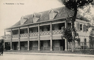 Madagascan Collection: Tax office in Toamasina, Madagascar