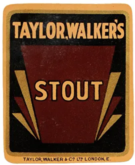 Breweries Prints: Taylor, Walker's Stout