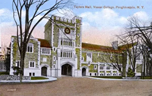Images Dated 6th November 2018: Taylors Hall, Vassar College, Poughkeepsie, NY State, USA