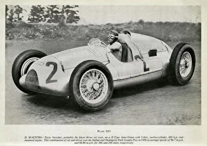 1938 Collection: Tazio Nuvolari - D Type Auto-Union