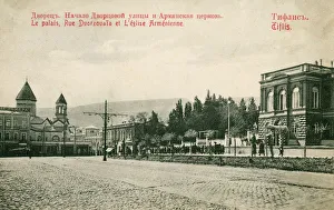 Tbilisi - The Palace, Duorzouaia Street and the Armenian Chu Tbilisi - The Palace, Duorzouaia Street and the Armenian Chu
