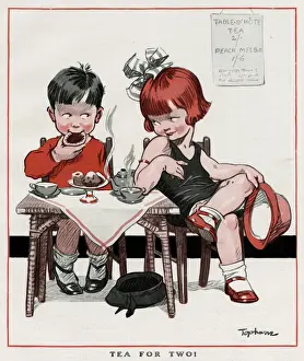 Topham Prints: Tea for two