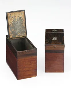 Tea caddy, detail Tea caddy, detail