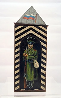 Images Dated 10th January 2013: Tea Caddy in the form of a sentry box