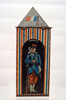 Tea Caddy in the form of a sentry box