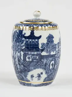 Gilded Prints: Tea canister