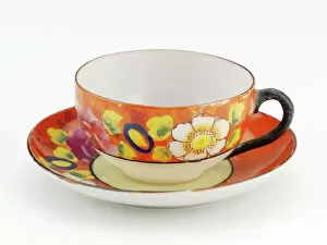 Ceramic Gallery: Tea cup and saucer