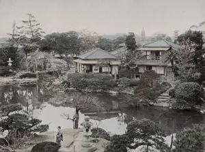 Tea house garden at Mukojima, Tokyo
