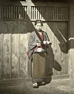 Tea House Girl, Japan