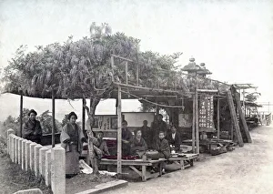 Tea house, Kyoto, Japan, c. 1890 s