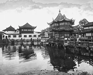 Tea House in Shanghai, China