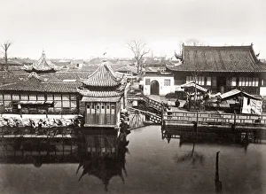 Tea house, Shanghai, China, c. 1880 s