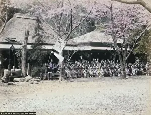 Tea house, Uyeno, Tokio