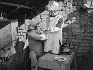 Treats Prints: Tea for Teddy