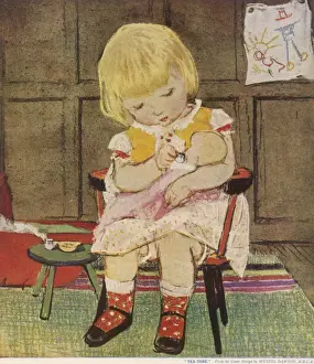Pretending Prints: Tea Time by Muriel Dawson