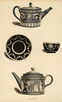 Arabesque Gallery: Teapots with cup and saucer