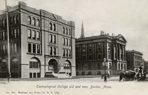 America Gallery: Technological College - Old and New - Boston, Massachusetts