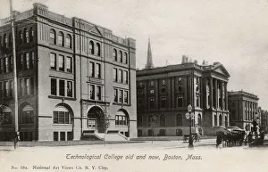 Images Dated 29th November 2017: Technological College - Old and New - Boston, Massachusetts