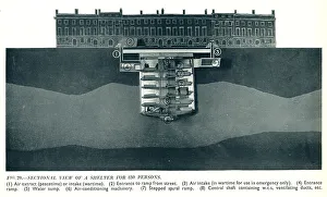 Shaft Collection: Tecton Bomb Shelter Design 830 People