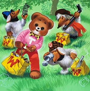 Images Dated 4th September 2006: Teddy Bear (with hidden objects)
