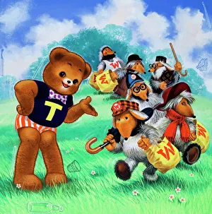 Images Dated 4th September 2006: Teddy Bear (with hidden objects)