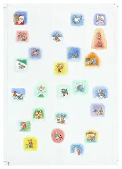 Calendar Prints: Teddy Bears advent inner to match Image 10797596