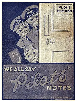 Foods Prints: Tee Emm Pilots Notes Spoof Ads - Allenburys Foods