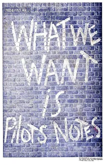 Spoof Prints: Tee Emm Pilots Notes Spoof Ads - Watneys