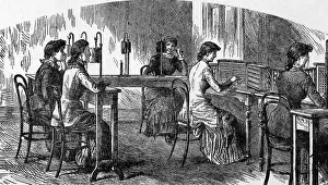 Innovation Prints: Telephone Exchange 1883