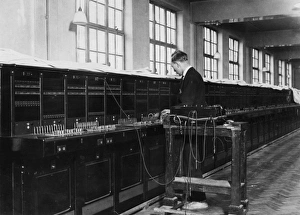 Images Dated 16th November 2015: Telephone Exchange 1929