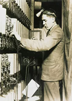 Engineer Collection: Telephone Exchange 1929
