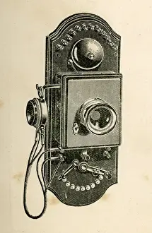 Telephone on a wall