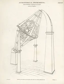 Abrahamrees Prints: Telescope built by Edward Troughton