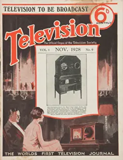 Journal Prints: Television magazine