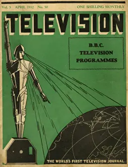 Television magazine cover