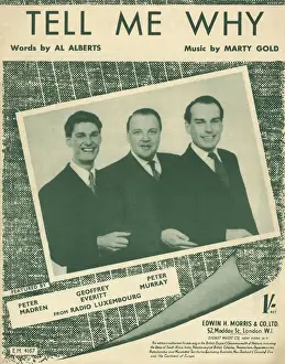 Luxemburg Prints: Tell me why - Music Sheet Cover
