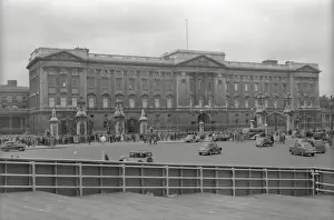 Temp Seats, Buckingham Palace - Coronation of Elizabeth II
