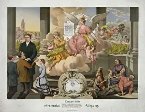 Centennial Prints: Temperance, a centennial allegory