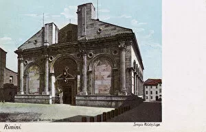 Rimini Gallery: The Tempio Malatestiano, Rimini, Romagna, Italy