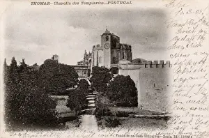 Templar Prints: Templar Church, Tomar, Santarem district, Portugal
