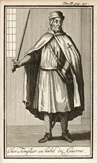 Templar Prints: Templar in War Dress
