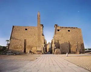 Temple of Amon - Ra. EGYPT. QUENA. Luxor. Thebes