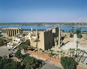 Temple of Amon - Ra. EGYPT. QUENA. Luxor. Thebes
